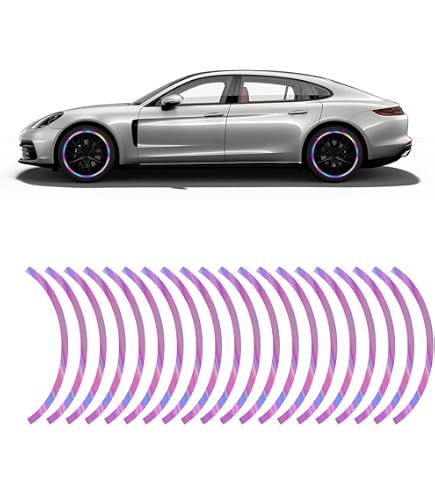 Chrome Silver Vinyl Pinstriping Tape – 19mm X 32ft, Self-Adhesive, Car Sticker Racing Stripe