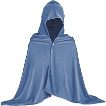 Amazon.co.jp: HAC 冷感ジャンボポンチョ グレー W140×H80cm HAC4624