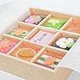 富久屋 花園 (翠) 季節のゼリーや落雁の詰め合せ 京菓子9個入り 進物 京都 和菓子 ギフトメッセージ対応