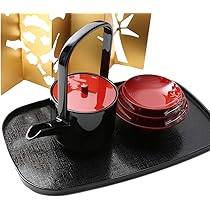 Amazon.co.jp: 岸本吉二商店 朱塗りの盃 3.5寸 酒器 インテリア 装飾品