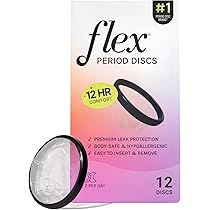 Amazon | Flex Menstrual Disc 月経ディスク 使い捨て 12個入り 60ml