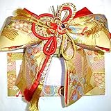 七五三 豪華高級結び帯 3サイズ2タイプ/M(5歳用) 1(412)