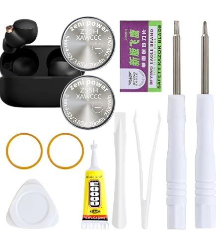 Amazon | AOLIKES 624038 バッテリー 1200mAh交換用バッテリーソニーWH