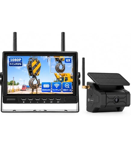 Amazon.co.jp: Stihoze ワイヤレスバックカメラ 7インチバックモニター