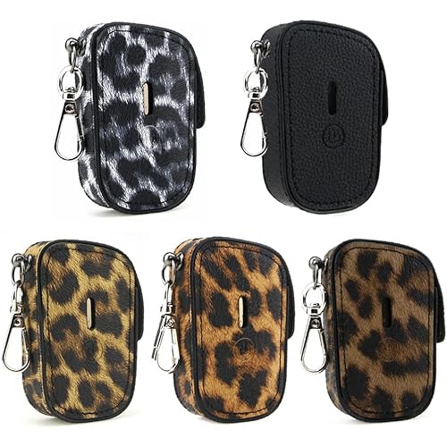 FTADI 互換性がある プルーム・キューブケース Ploom cube用ケース Ploom cubeに対応 プルームキューブカバー PUレザー ハンドメイド シーガレットケース キズ防止 防塵 傷つきに カラビナ付き