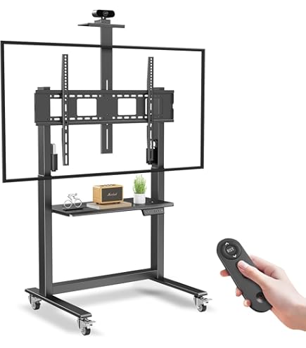 テレビスタンド 電動昇降 キャスター付き ハイタイプ テレビ台 37-86インチ Amazon.co.jp: Claiks テレビスタンド 電動昇降 キャスター付き ハイ