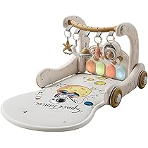 Amazon.co.jp: ベビージム 新生児用 知育玩具 4in1多機能 プレイ