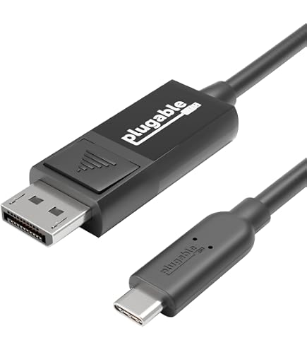Amazon | Plugable USB-C - HDMI 変換ケーブル 1.8m（4K@60Hz 対応