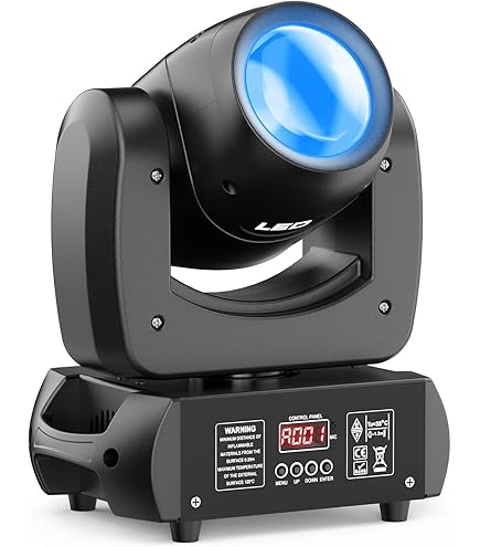 Amazon.co.jp: U`King 100W LED ムービングヘッドライト 舞台照明