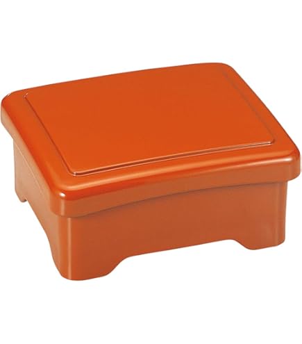 Amazon.co.jp: 福井クラフト(Fukui Craft) 重箱 赤 16.7x14.3x8cm