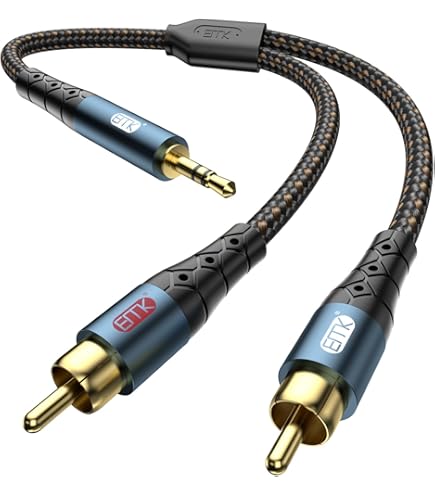 2 Pack 3ft Rca Male To 3.5mm 1/8 Nch Monaural Mono Male Plug Jack...