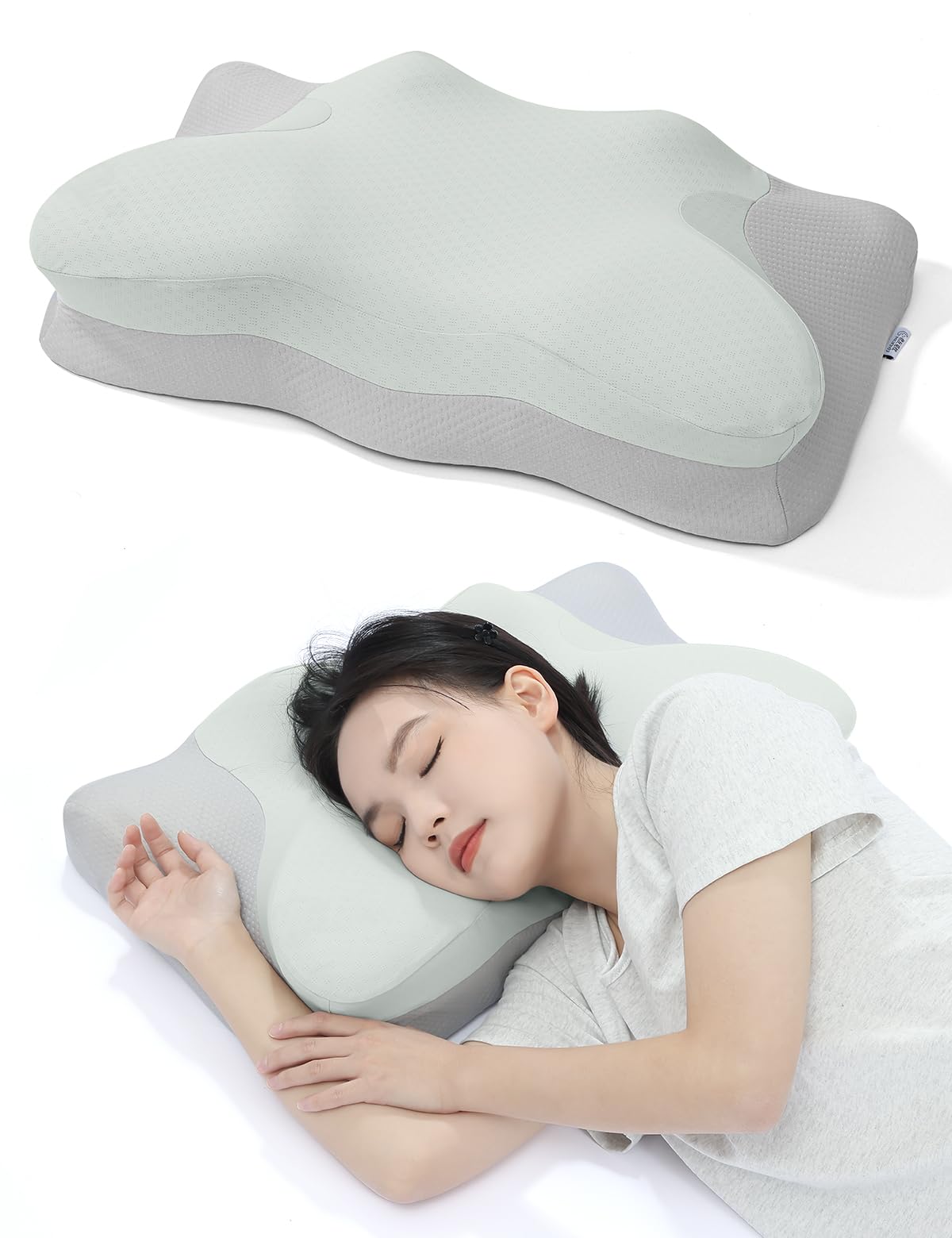 【40%OFF+ポイント83%】【実質425円】 Tillmulya 二層構造 首が痛くならない低反発