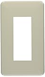 パナソニック(Panasonic) モダンプレート3コ用 ミルキーホワイト 10枚入 WN6003W010