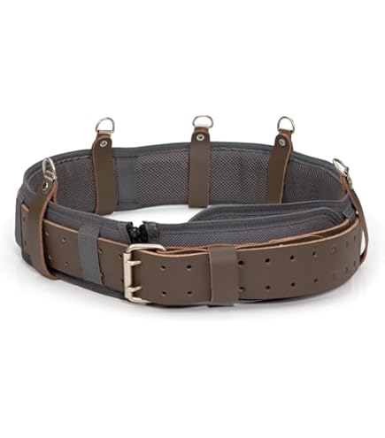 OX Pro Framer's Tool Bag, Oil-Tanned Leather, 3 Pouch | Ox Tools