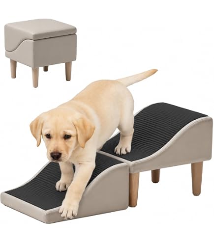 Amazon | bimiti犬 スロープ 階段 ステップ 高さ37cm チェア変形