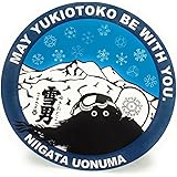青木酒造 雪男のステッカー（青・スノーボード）