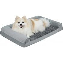 Amazon | 万博出展【アゴのせ枕でとろける寝心地】犬用ベッド [体圧