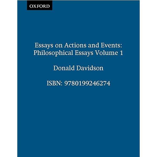 Amazon | Essays on Actions and Events | Davidson, Donald | Metaphysics