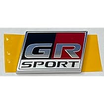 Amazon | TOYOTA (トヨタ) 純正部品 エンブレム GR/ガズーレーシング