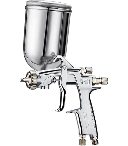 Amazon | トラスコ中山(TRUSCO) スプレーガン重力式 シルバー ノズル径