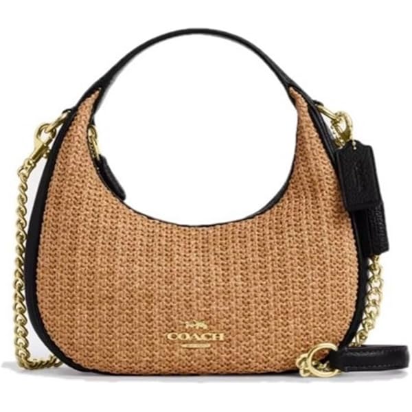 Amazon | [コーチ] COACH トートバッグ ストロー レザー ミニ