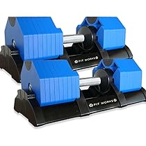 Amazon | 可変式ダンベル FIT WORKS モデルS-32kg (2個セット