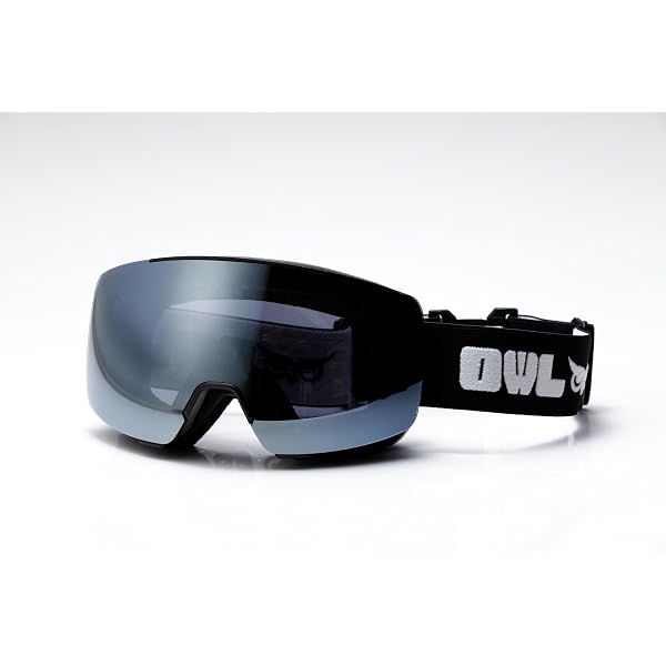 Amazon | [OWL OPTICAL] スノーゴーグル ブラック Focus スノボ 曇り