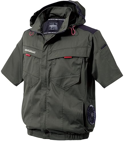 Amazon.co.jp: [村上被服] 空調ウェア ファンセット V2802 快適