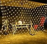 LUCKY CLOVER-A クリスマスストリング星雲ランプ6 m * 4 m 670 Led 8モード防水屋内と屋外の結婚式のクリスマスパーティーガーデンルームカーテンウォール休日の装飾（暖かい白）