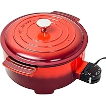 Amazon | [山善] グリル鍋 電気グリル鍋 直径23cm 800W 深型 約