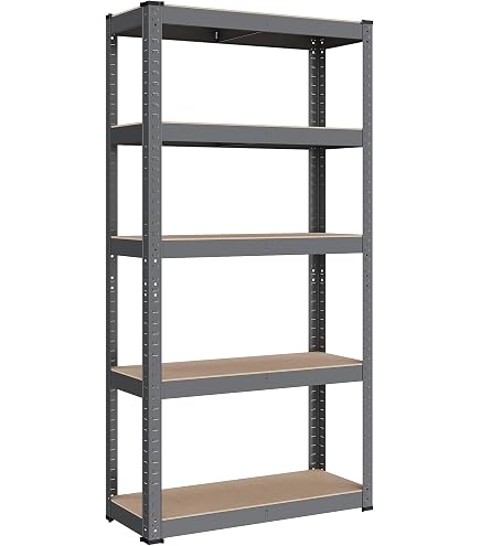 Amazon｜ラック 5段 スチールラック 幅90×奥行40×高さ180cm 収納ラック