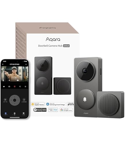 Amazon.co.jp: AOSU 5MP画質 インターホン ワイヤレス( 2.4/5 GHz WiFi