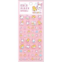 Amazon.co.jp: クラックス カット ピースシール フワフワらびちゃん