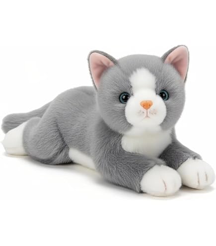 BESTEVER Cat Plush Toy, Realistic Kitty, Hand Resized, Paw