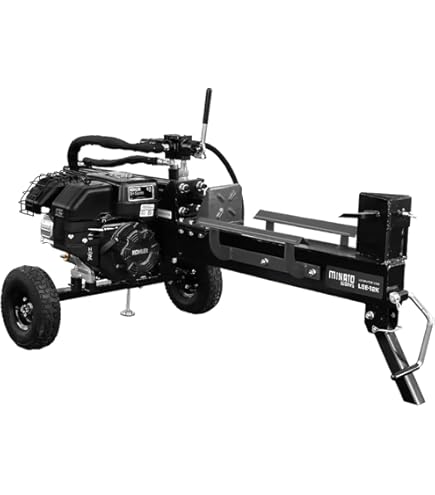 Amazon | エンジン薪割り機 12t ハイパワーエンジンで簡単操作
