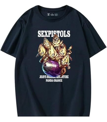 Amazon.co.jp: LOOR ジョジョの奇妙な冒険 キラークイーン Tシャツ