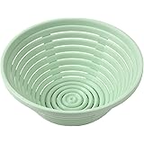 ドイツ製 洗えるプラスチック醗酵カゴ (丸型20cm)