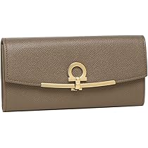FERRAGAMO サルヴァトーレフェラガモ グレージュ 三つ折り財布 長財布 楽天市場】サルヴァトーレ・フェラガモ 三つ折り財布(小銭入れ
