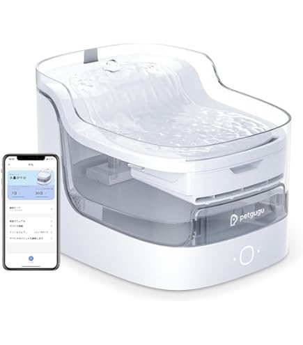 Amazon | PetSnowy インテリジェントピュアフローA.I (無線式重量感知