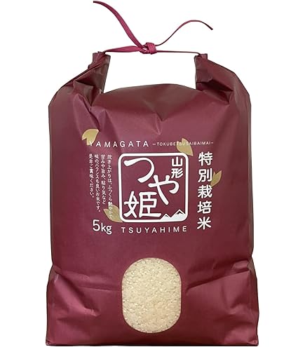 Amazon.co.jp: 山形県産 つや姫 精米 令和7年産 特別栽培米 (10kg