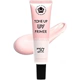 花印 | トーンアップ uvプライマー ＜化粧下地＞ 35ml 保湿下地（ピンクパール）顔用 日焼け止め乳液 SPF50+ PA++++ 無香料 テカリ防止 化粧長持ち 艶肌