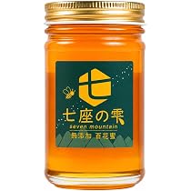 Amazon | 七座の雫 国産 純粋 はちみつ 非加熱 生はちみつ 200g 無添加