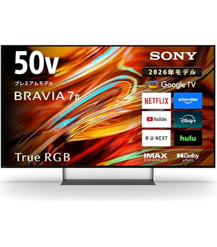 Amazon | ソニー 55インチ 4K 液晶 RGB Mini LED テレビ ブラビア K