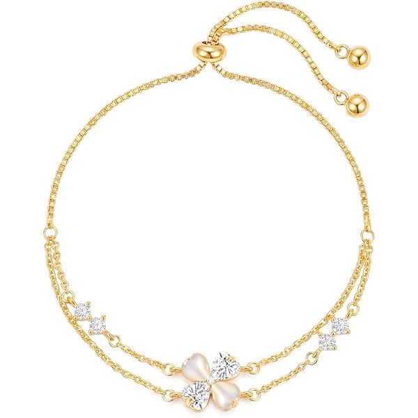 Amazon | ブレスレット レディース 桜 「咲夜」 プラチナ仕上げ 