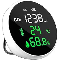 Amazon | 億騰 co2測定器 二酸化炭素濃度計 二酸化炭素検出器