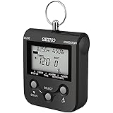 SEIKO セイコー デジタルメトロノーム ネックストラップ付 ブラック DM90B