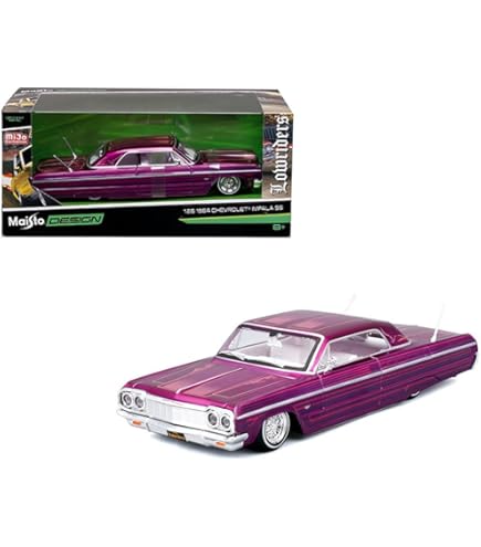 '61 Chevyシボレー Impalaインパラ ローライダー 1/18 新品 Amazon | 1/18 アーテル シボレー インパラ アメ車 ローライダー 1964