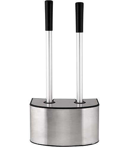 Garbage Can UMIEN Toilet Brush And Plunger Set 18-in - Updated 2025 No-Rust Home Essentials