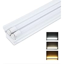 Amazon | LED蛍光灯器具 笠付型 40W形2灯用 LED蛍光灯器具 led