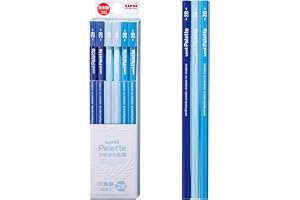 三菱鉛筆 かきかた鉛筆 ユニパレット 2B かきかた パステルブルー 1ダース K55602B
